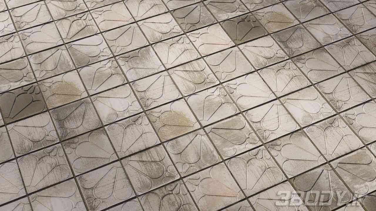 متریال سنگفرش concrete floor عکس 1